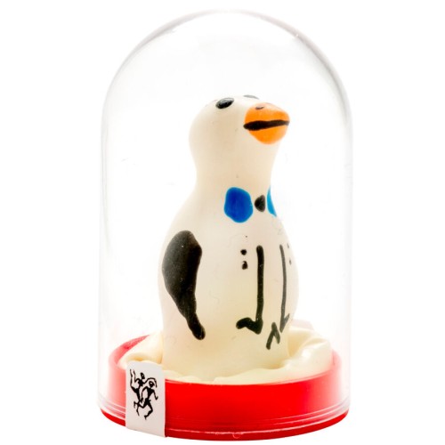 CONDOMERIE - PRÃSERVATIFS FANTAISIE PEINTS Ã LA MAIN PINGOUIN